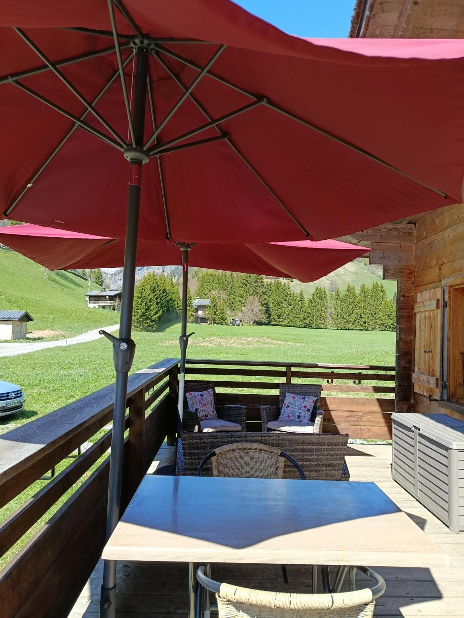 Chalet L'Armoy La Giettaz Exteriör bild